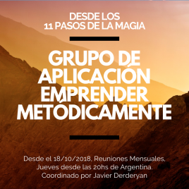 Inscripción: Grupo de Aplicación Emprender Metódicamente – 01 2024